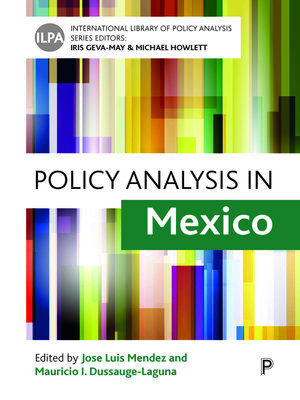 cover image of Policy Analysis in Mexico